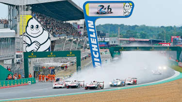 Le Mans starting line