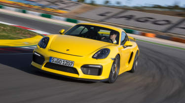 Porsche Cayman GT4 - front