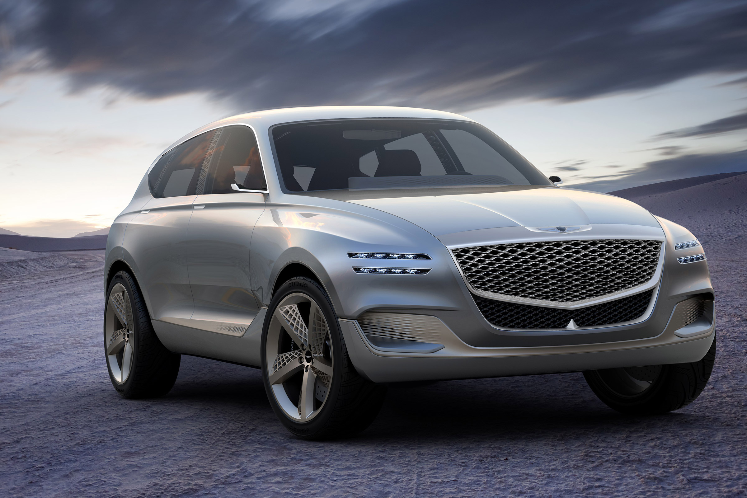 Genesis GV80 fuel-cell SUV concept revealed at New York | Auto Express