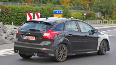 Ford Focus RS spy shot - rear