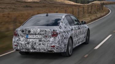 BMW 5 Series prototype 2016 - rear tracking