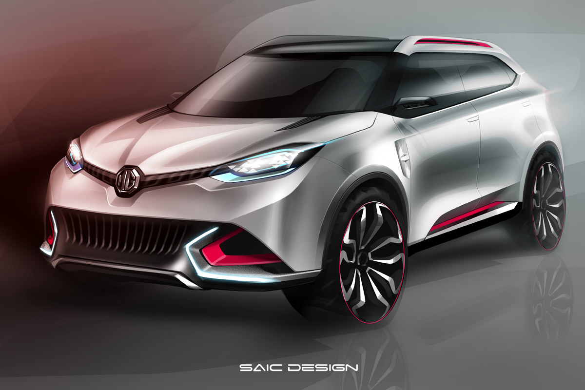 MG CS concept SUV  Auto Express