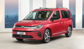 New VW Caddy People - front 3/4
