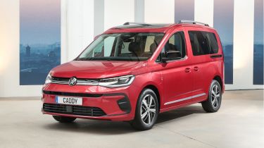 New VW Caddy People - front 3/4