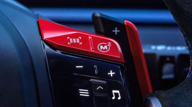 BMW M Concept Neue Klasse - steering wheel controls