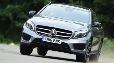 Mercedes GLA Mk1 used review - cornering
