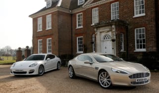 Aston Martin Rapide Porsche Panamera Turbo