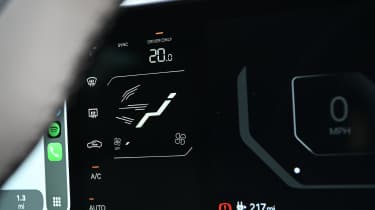 Kia EV4 - digital drivers display