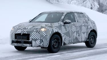 New DS 3 Crossback spied front