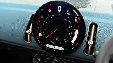 MINI Countryman - infotainment dials