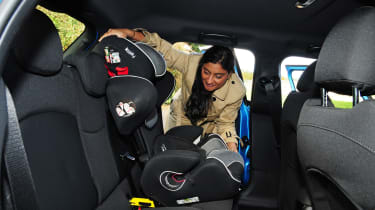 mini cooper baby car seat