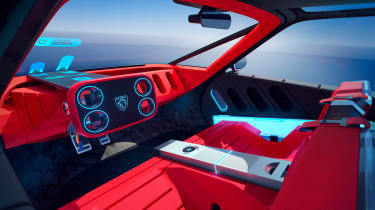 Peugeot Polygon concept - cabin