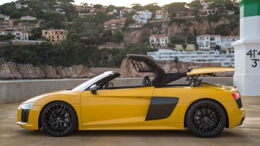 Audi R8 Spyder 2016 - roof opening