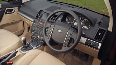 Land Rover Freelander eD4 interior