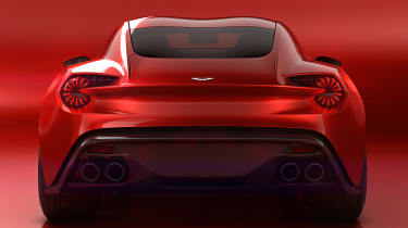 Aston Martin Vanquish Zagato - rear