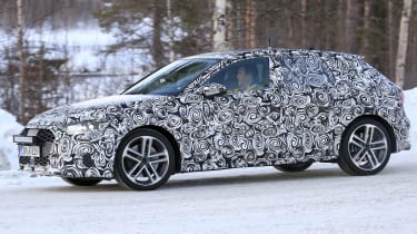 Audi S3 spies - winter front 3/4