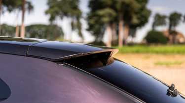 Mazda CX-6e - rear roofline