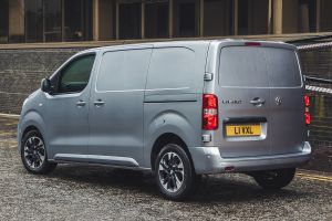 Vauxhall Vivaro van - rear static