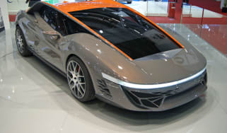 The radical Bertone Nuccio first appeared at the 2012 Geneva Motor Show.