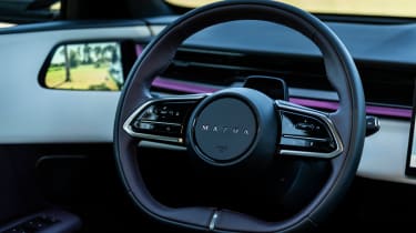 Mazda CX-6e - steering wheel
