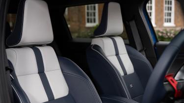 Alpine A290 UK - front seats