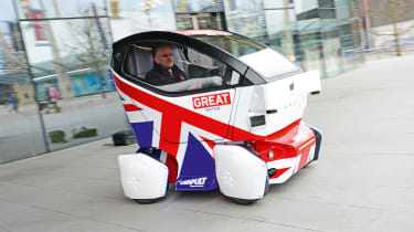 British autonomous car