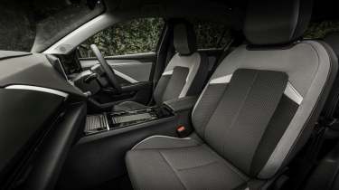 Vauxhall Astra - front seats