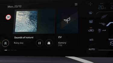 Kia EV5 - infotainment media