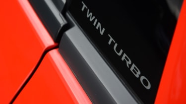 Mitsubishi&#039;s 100th year celebration - 3000GT twin turbo badge