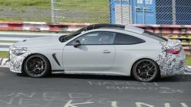 Mercedes-AMG CLE 63 Coupe testing - right side profile