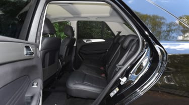 Mercedes GLE - rear seats