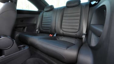 Volkswagen Beetle rear seats