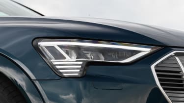 Audi e-tron long termer - first report front light detail