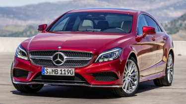 Mercedes Benz CLS-Class coupe 2015 front