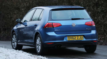 Volkswagen Golf rear tracking
