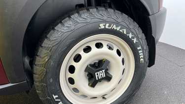 Fiat Panda 4x4 wheel