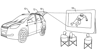 Ford tailgate projector