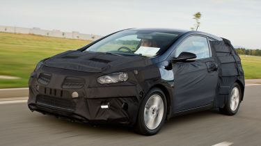 Hyundai i30 3dr prototype front action