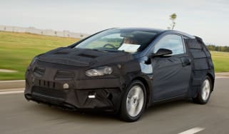 Hyundai i30 3dr prototype front action