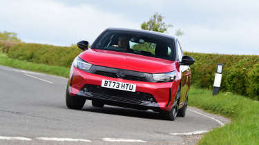 Vauxhall Corsa GS - front cornering