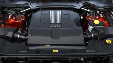 Range Rover Sport Supercharged 5.0-litre V8 engine