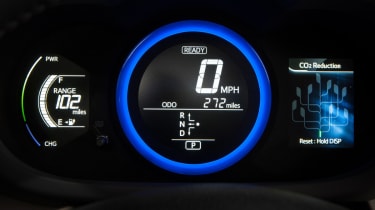 Toyota RAV4 EV dials
