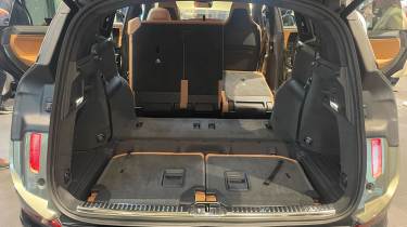 Lucid Gravity - boot (rear seats down)