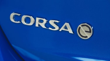 Vauxhall Corsa-e - Corsa-e badge