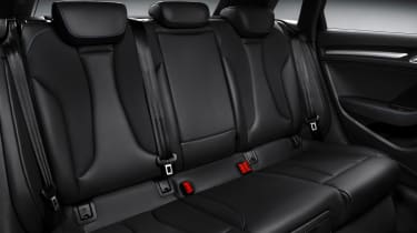 Audi A3 Sportback g-tron rear seats