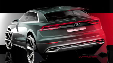 Audi Q8 teaser - rear