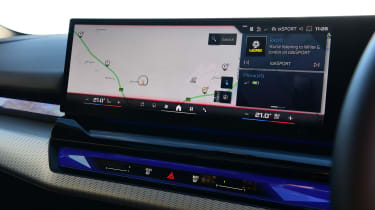 BMW i5 - infotainment screen