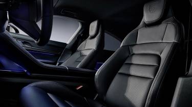 Porsche Taycan Black Edition - seats