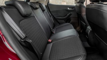 Ford Fiesta Titanium 2017 rear seats