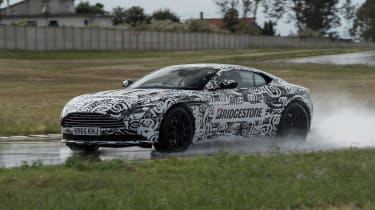 Aston Martin DB11 prototype - wet front